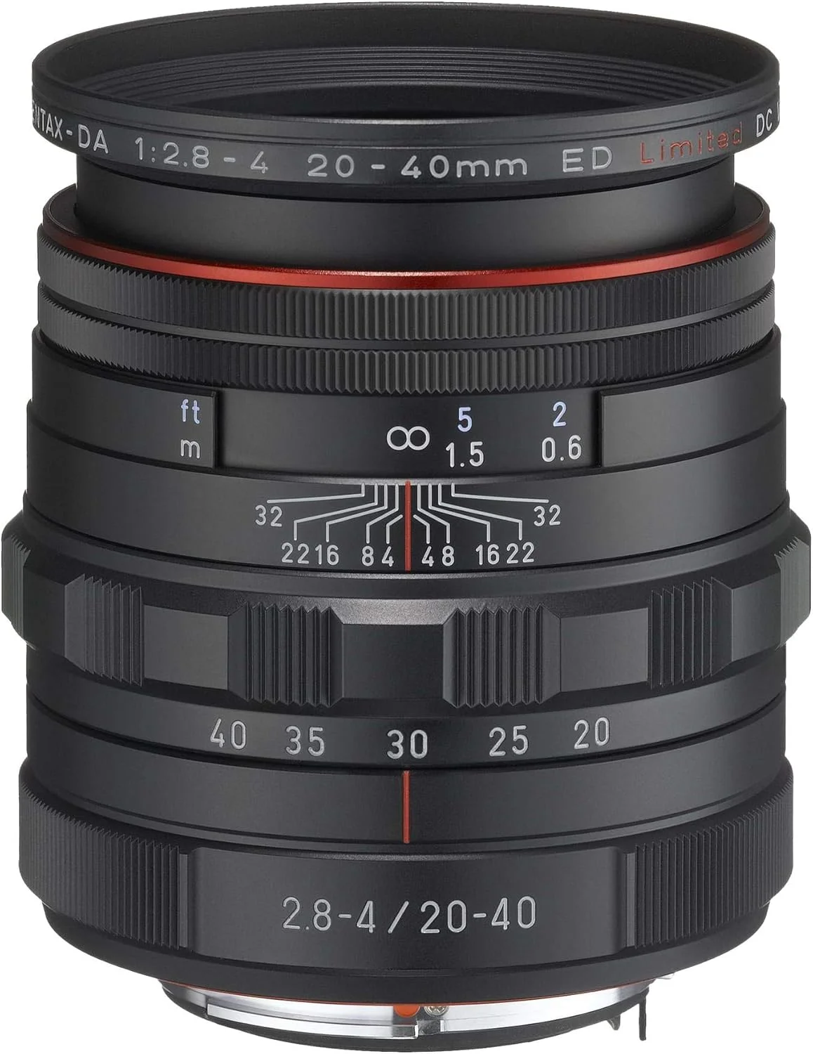 لنز پنتاکس 20-40 میلی‌متر/F 2.8-4.0 HD DA ED LIMITED DC WR 20 میلی‌متری