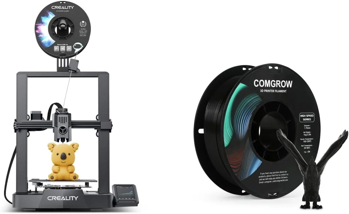 چاپگر سه بعدی Comgrow Creality Ender 3 V3 KE، چاپگرهای سه بعدی با سرعت چاپ 500 میلی متر بر ثانیه با CR Touch Auto Leveling Sprite Direct Extruder از 300 درجه سانتیگراد و فیلامنت چاپگر سه بعدی PLA با سرعت بالا پشتیبانی می کند