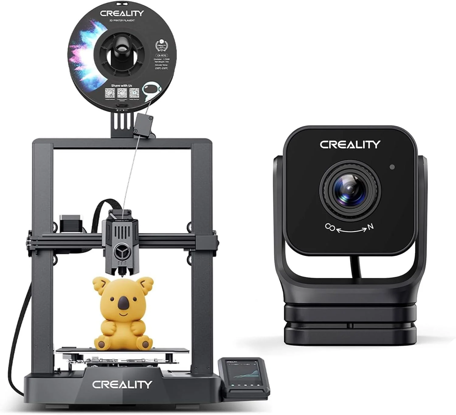 پرینتر سه بعدی Creality Ender 3 V3 KE و دوربین رسمی Creality Nebula