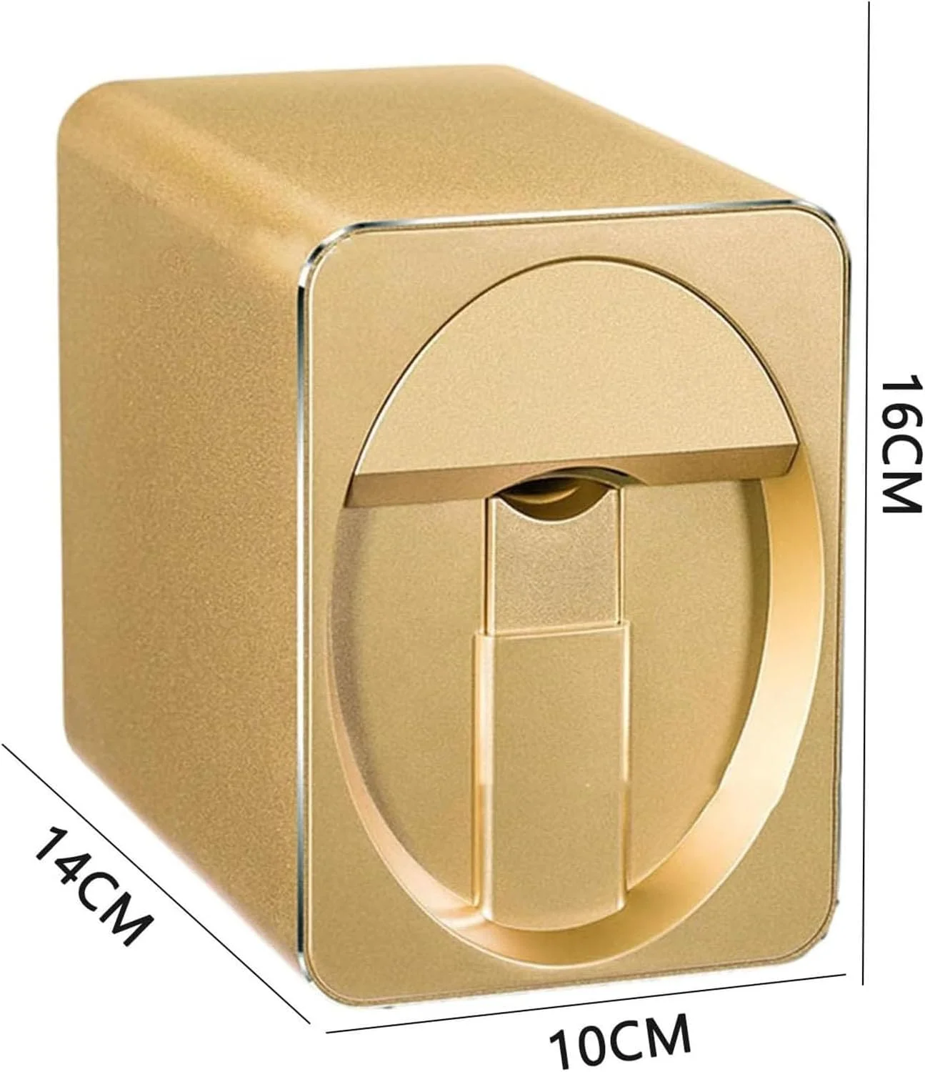 دستگاه چاپ اتوماتیک طرح ناخن با کنترل از طریق اپلیکیشن، دستگاه قابل حمل سه بعدی برای لاک ناخن، دستگاه چاپ دیجیتال وای فای ناخن برای استفاده در خانه و سالن - ایده آل برای علاقه مندان به هنر ناخن