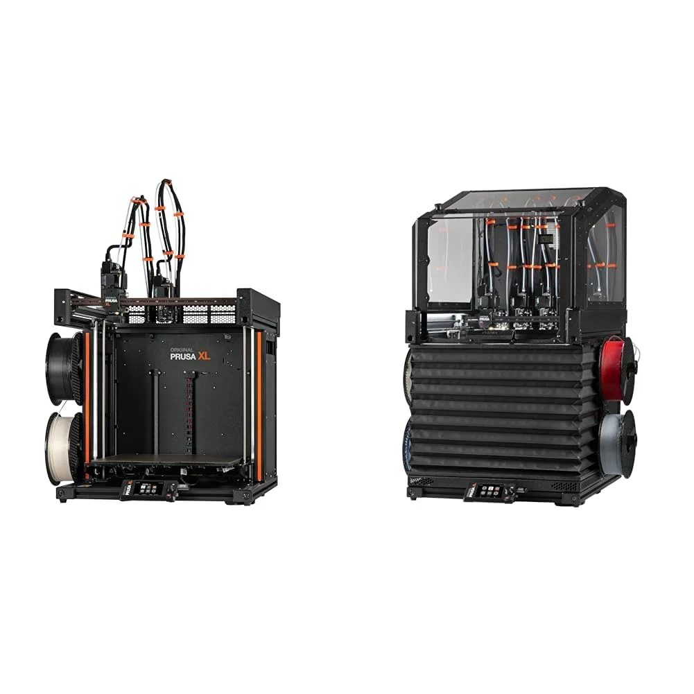 مجموعه پرینتر سه بعدی Original Prusa XL مونتاژ شده با 2 ابزار، پرینتر سه بعدی CoreXY در مقیاس بزرگ، مونتاژ و تست شده، 2 ابزار مستقل + محفظه Original Prusa XL