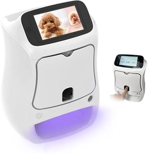 دستگاه چاپ ناخن سه بعدی اتوماتیک - دستگاه هوشمند چند منظوره طراحی ناخن برای استیکر و خشک کردن ناخن، ایده آل برای استودیوهای ناخن و متخصصین مانیکور