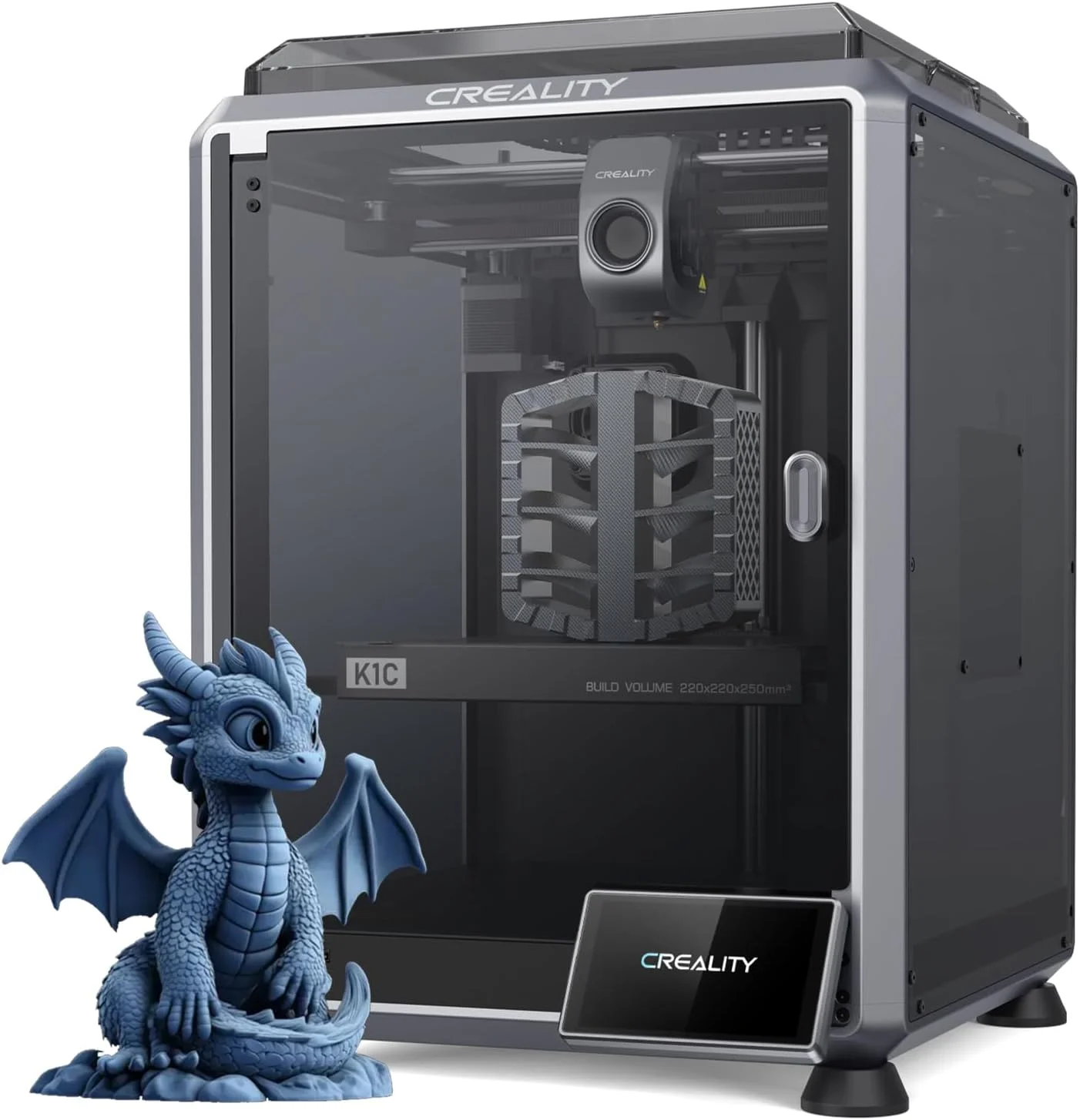 SainSmart [جدید 2024] پرینتر سه بعدی Creality K1C، کیت ارتقاء سیستم CFS سری Creality K1 برای پرینتر سه بعدی K1C، چاپ چند رنگ با اتصال به سیستم فیلامنت CFS