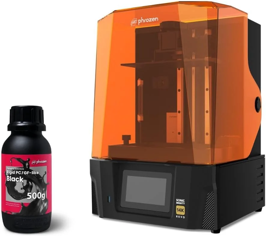 مجموعه Phrozen Mighty Revo 14K به همراه رزین مشکی BASF PC/GF-Like (500 گرمی) مجموعه Phrozen Mighty Revo 14K به همراه رزین مشکی BASF PC/GF-Like (500 گرمی)