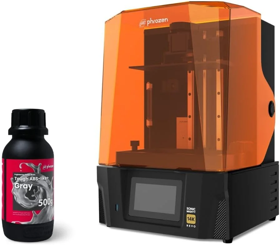 بسته Phrozen Mighty Revo 14K به همراه رزین خاکستری BASF ABS-Like+ 500G بسته Phrozen Mighty Revo 14K به همراه رزین خاکستری BASF ABS-Like+ 500G