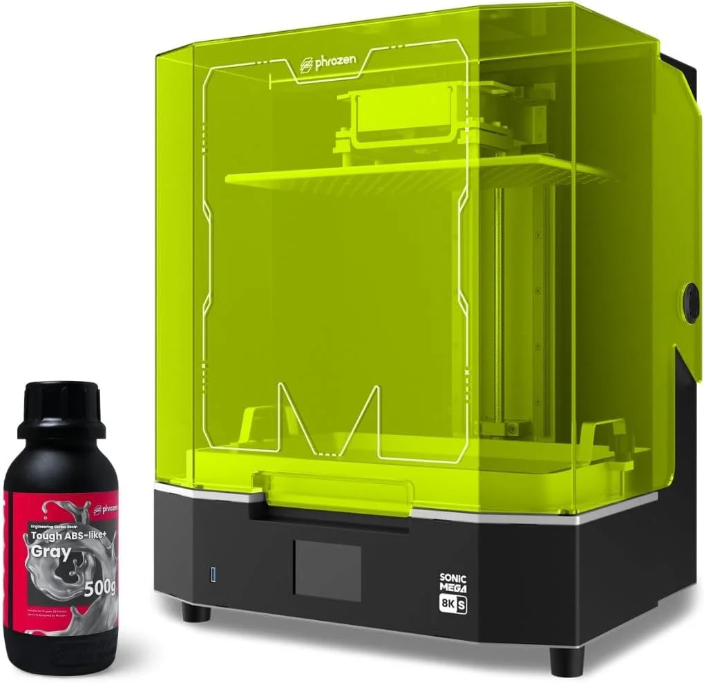 بسته پروزن مگا 8K S با رزین خاکستری BASF ABS-Like+ (500 گرمی) بسته پروزن مگا 8K S با رزین خاکستری BASF ABS-Like+ (500 گرمی)