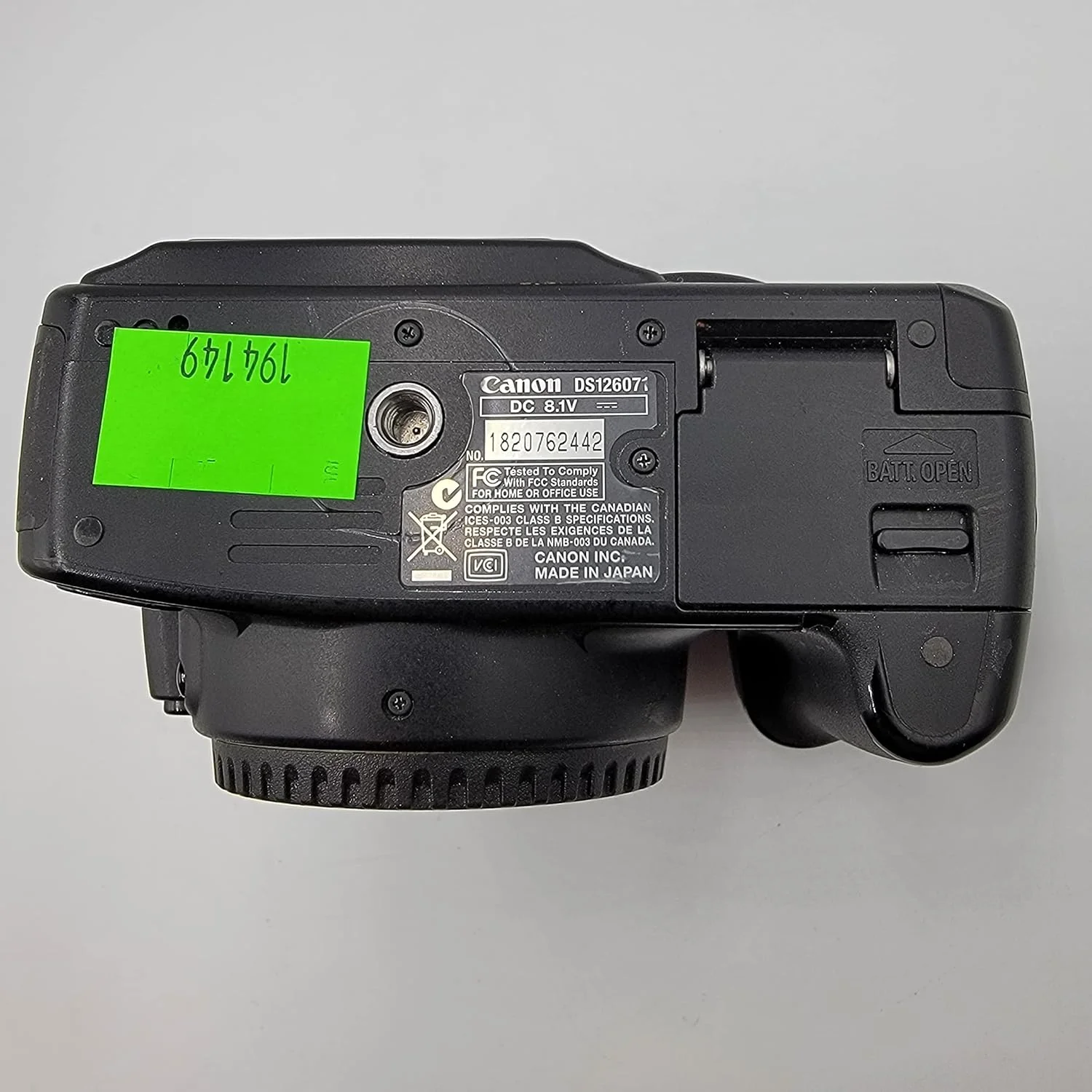 بدنه دوربین دیجیتال اس‌ال‌آر دست دوم Rebel XT