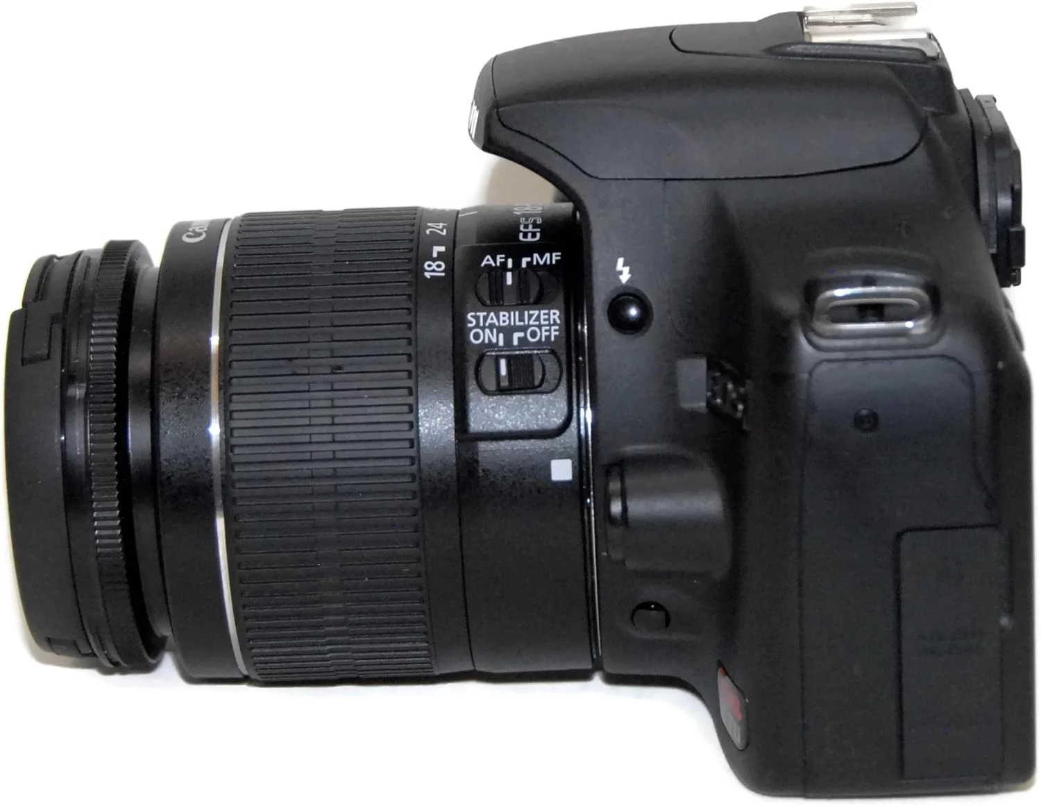 دوربین دیجیتال SLR کانن EOS Rebel T1i با حسگر CMOS 15.1 مگاپیکسل، LCD 3 اینچی و لنز EF-S 18-55mm f/3.5-5.6 IS