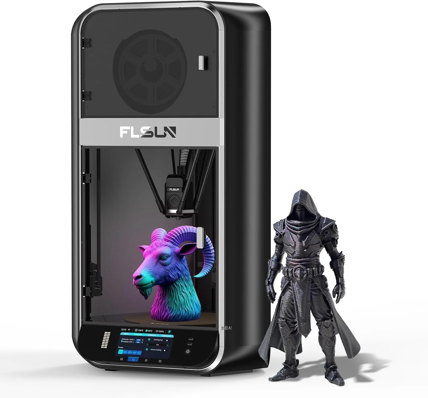 پرینتر سه بعدی دلتا FLSUN S1، حداکثر سرعت چاپ 1200 میلی متر بر ثانیه، تراز خودکار کامل، اکسترودر مستقیم دو دنده 350 درجه سانتیگراد، آماده به کار، پرینترهای سه بعدی FDM بی صدا ≤55 دسی بل، اندازه چاپ بزرگ 13"x13"x17" پرینتر سه بعدی دلتا FLSUN S1، حداکثر سرعت چاپ 1200 میلی متر بر ثانیه، تراز خودکار کامل، اکسترودر مستقیم دو دنده 350 درجه سانتیگراد، آماده به کار، پرینترهای سه بعدی FDM بی صدا ≤55 دسی بل، اندازه چاپ بزرگ 13"x13"x17"