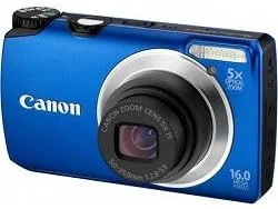 دوربین دیجیتال کانن Powershot A3300 با حسگر 16 مگاپیکسل و زوم اپتیکال 5 برابر (آبی)