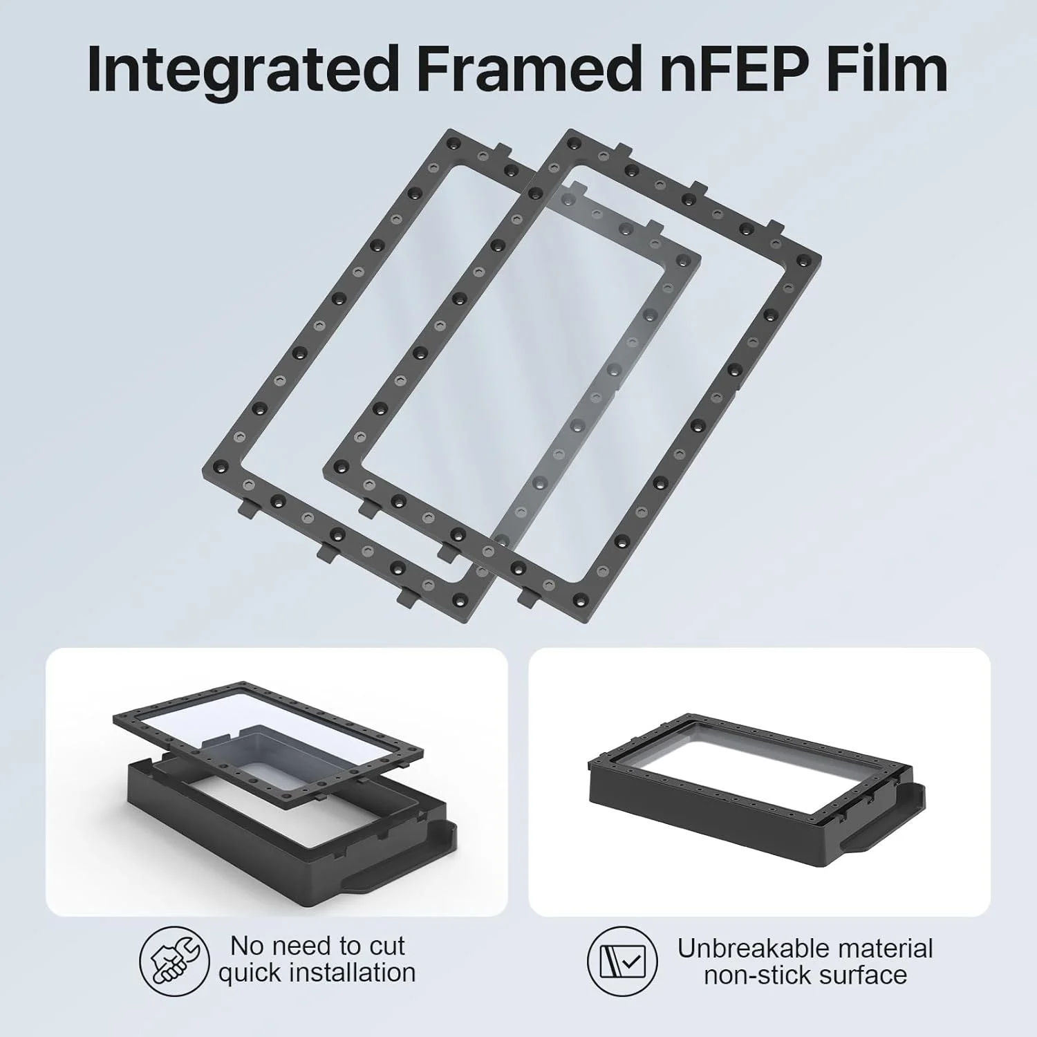 پرینتر سه بعدی رزینی MateForm Air 4، پرینتر LCD فوق العاده دقیق با رزولوشن 14.85μm، پرینتر MSLA صنعتی با هیتر و فیلتر هوا، حجم ساخت بزرگ 8.98 x 5.05 x 9.84 اینچ