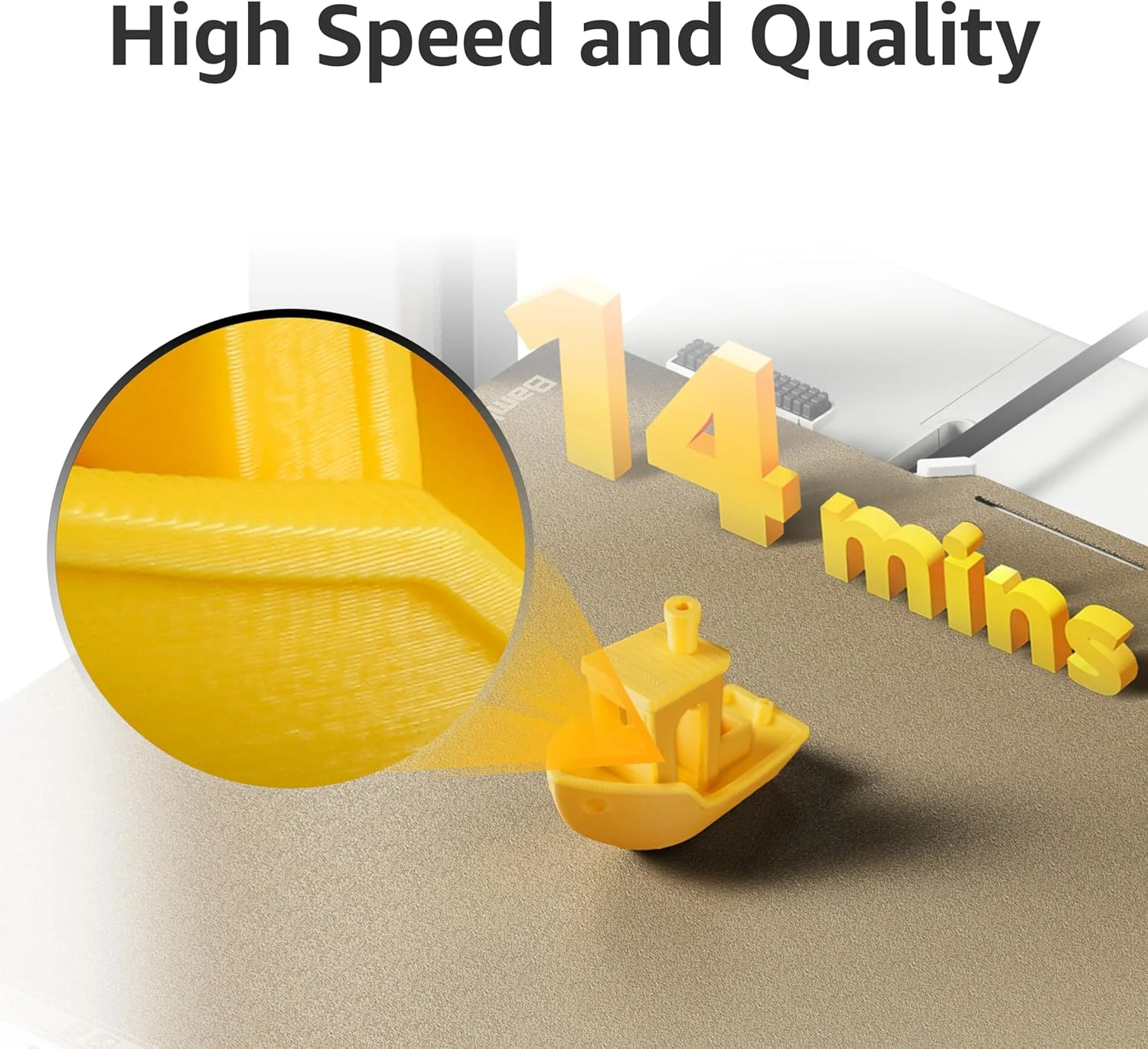 دستگاه چاپ سه بعدی A1 Mini Combo، چاپگر سه بعدی A1 Mini و AMS lite، پشتیبانی از چاپ سه بعدی چند رنگ، سرعت و دقت بالا، کالیبراسیون کاملا خودکار و جبران نرخ جریان فعال، چاپگرهای سه بعدی FDM بی صدا ≤48 dB دستگاه چاپ سه بعدی A1 Mini Combo، چاپگر سه بعدی A1 Mini و AMS lite، پشتیبانی از چاپ سه بعدی چند رنگ، سرعت و دقت بالا، کالیبراسیون کاملا خودکار و جبران نرخ جریان فعال، چاپگرهای سه بعدی FDM بی صدا ≤48 dB