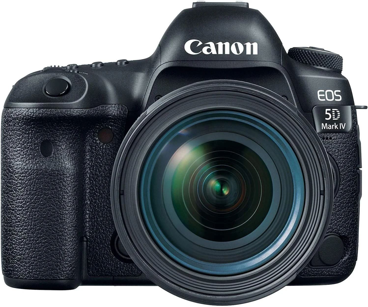 دوربین دیجیتال SLR فول فریم Canon EOS 5D Mark IV با لنز EF 24-70mm f/4L IS USM، مشکی