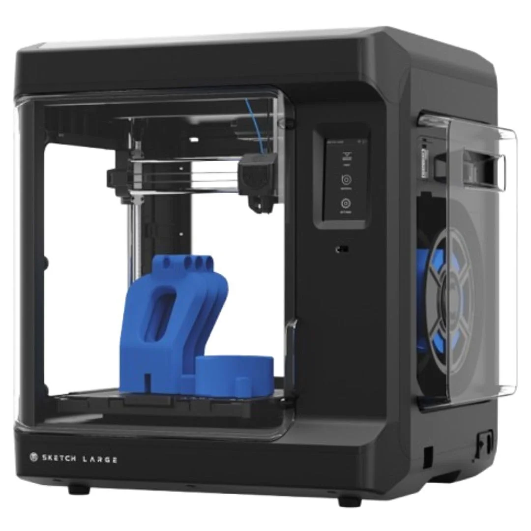 پرینتر سه بعدی MakerBot Sketch با تکنولوژی چاپ Fused Deposition Modelling و رزولوشن لایه 100 تا 400 میکرون (مشکی، بزرگ) پرینتر سه بعدی MakerBot Sketch با تکنولوژی چاپ Fused Deposition Modelling و رزولوشن لایه 100 تا 400 میکرون (مشکی، بزرگ)