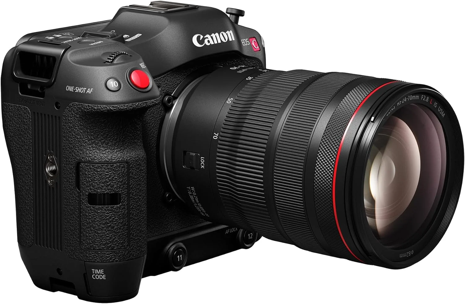 کیت دوربین فیلمبرداری کانن EOS C70 با لنز RF24-70mm F2.8 L IS USM