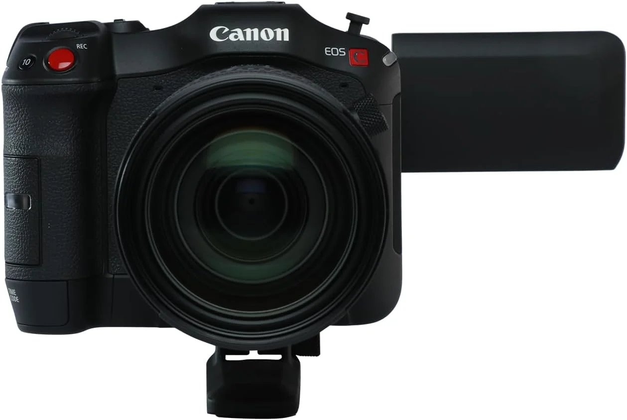 دوربین فیلمبرداری سینمایی Canon EOS C70 با لنز RF24-105mm F2.8 L IS USM Z، سنسور Super 35mm Dual Gain Output (DGO)، مانت RF دوربین فیلمبرداری سینمایی Canon EOS C70 با لنز RF24-105mm F2.8 L IS USM Z، سنسور Super 35mm Dual Gain Output (DGO)، مانت RF