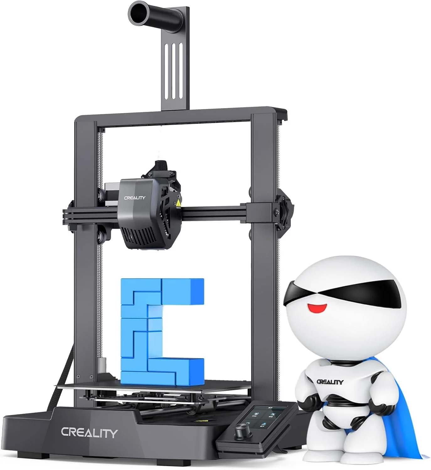 پرینتر سه بعدی Creality Ender 3 V3 SE با تراز خودکار، انتقال خودکار فیلامنت، اکسترودر مستقیم Sprite، دوگانه Z، حداکثر 250MM/S، پایدار و با دقت بالا، 220×220×250mm