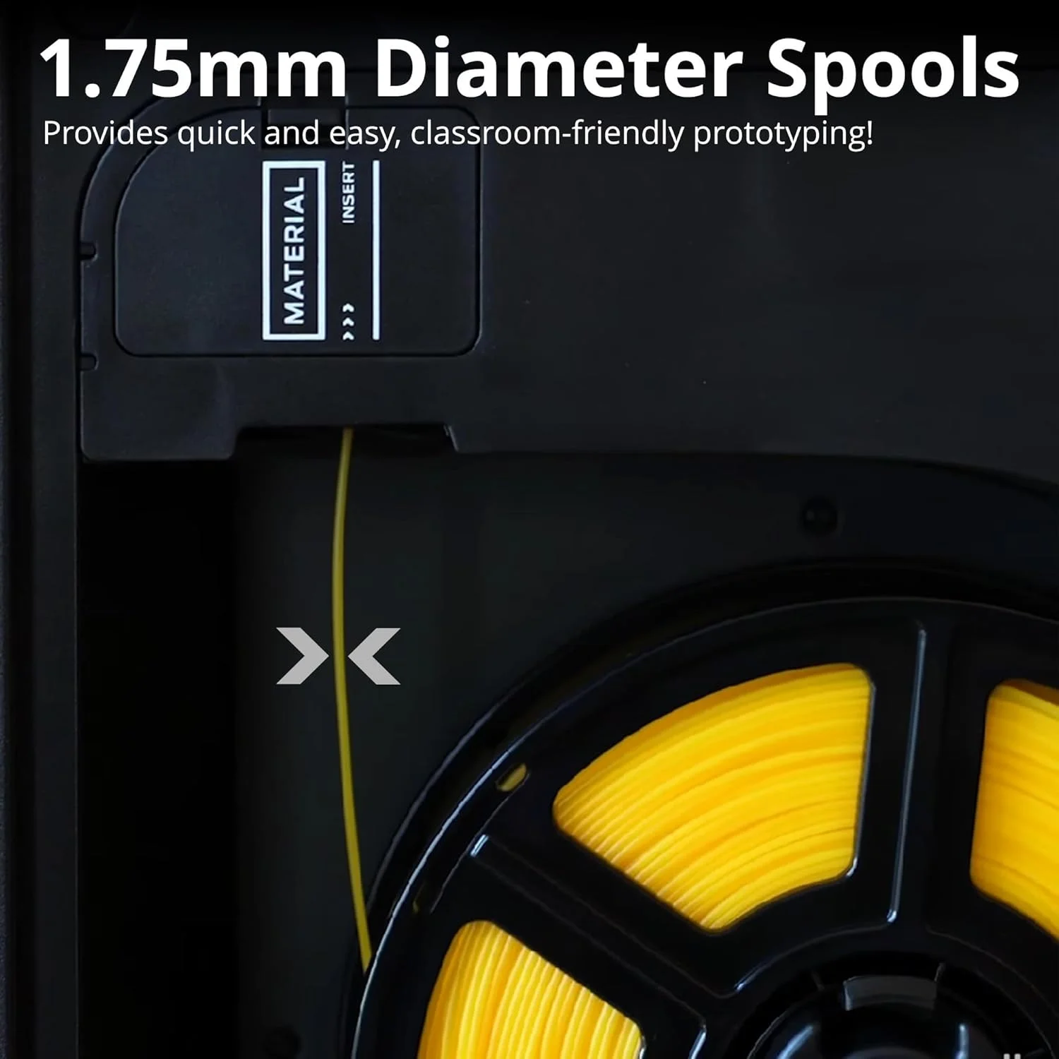 فیلامنت PLA مدل MakerBot 900-0115A برای پرینترهای سه بعدی Sketch Classroom و Sketch Large (بسته 10 عددی، 1 کیلوگرمی)