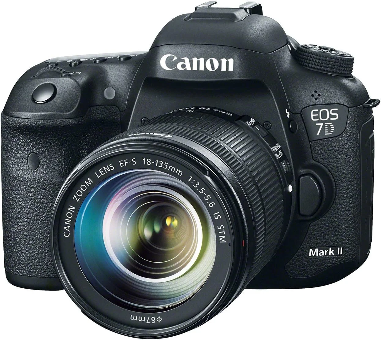 دوربین دیجیتال SLR کانن EOS 7D Mark II به همراه لنز 18-135mm IS STM (بازسازی شده)