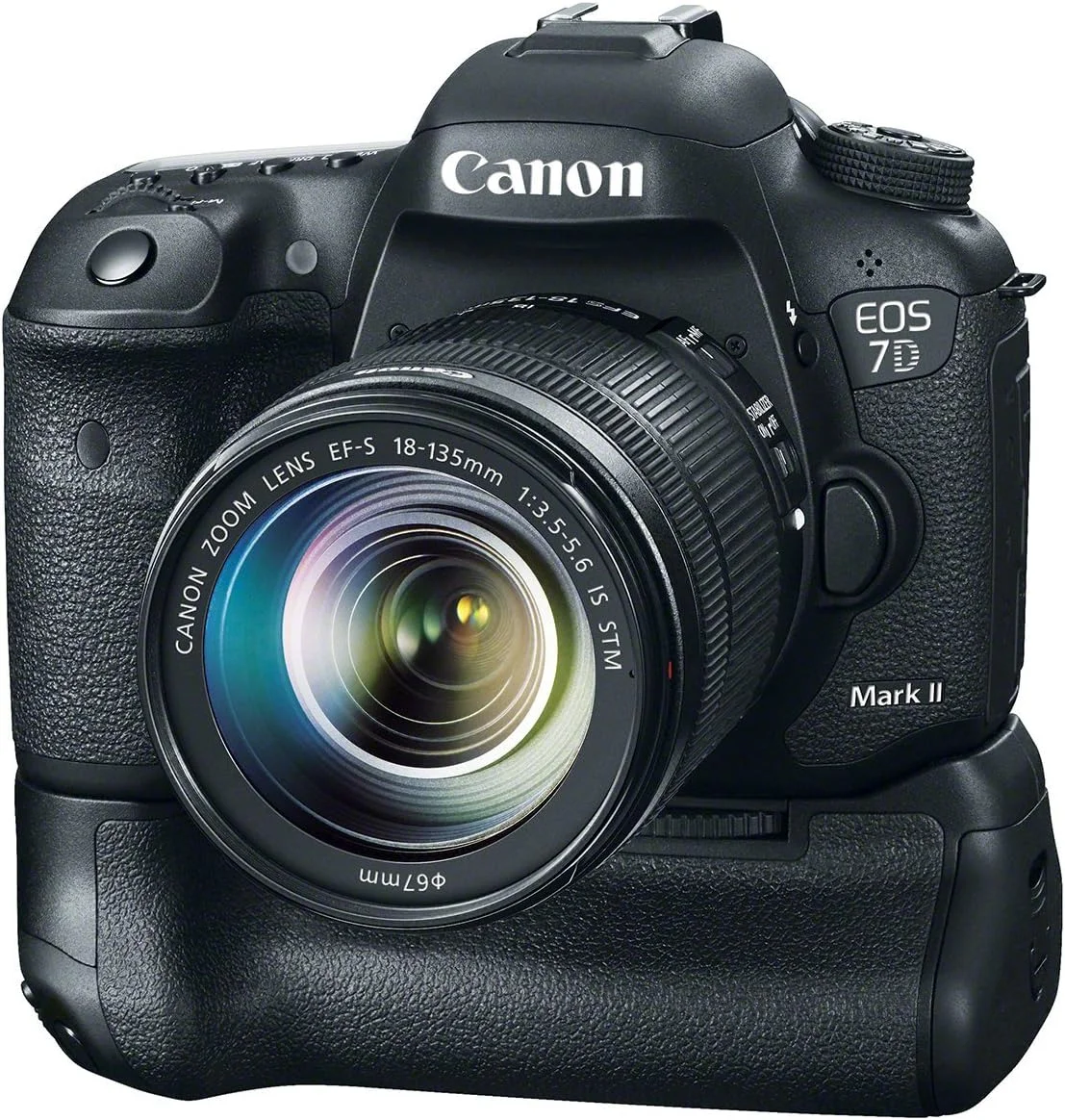 دوربین دیجیتال SLR کانن EOS 7D Mark II به همراه لنز 18-135mm IS STM (بازسازی شده)