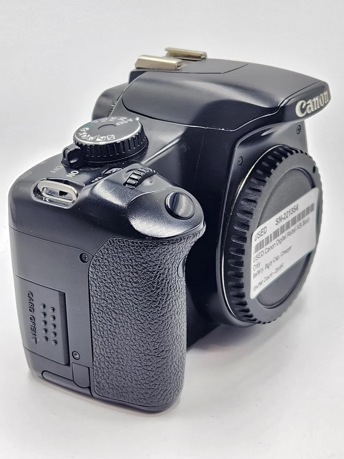 Canon Digital Rebel XSi 12.2 MP Digital SLR Camera (Black Body Only)