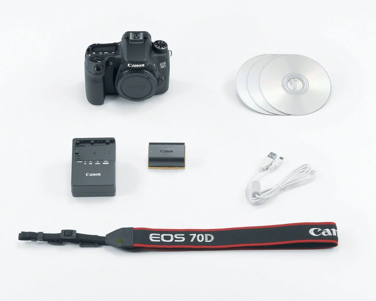 دوربین دیجیتال SLR کانن EOS 70D (فقط بدنه) (بازسازی شده)