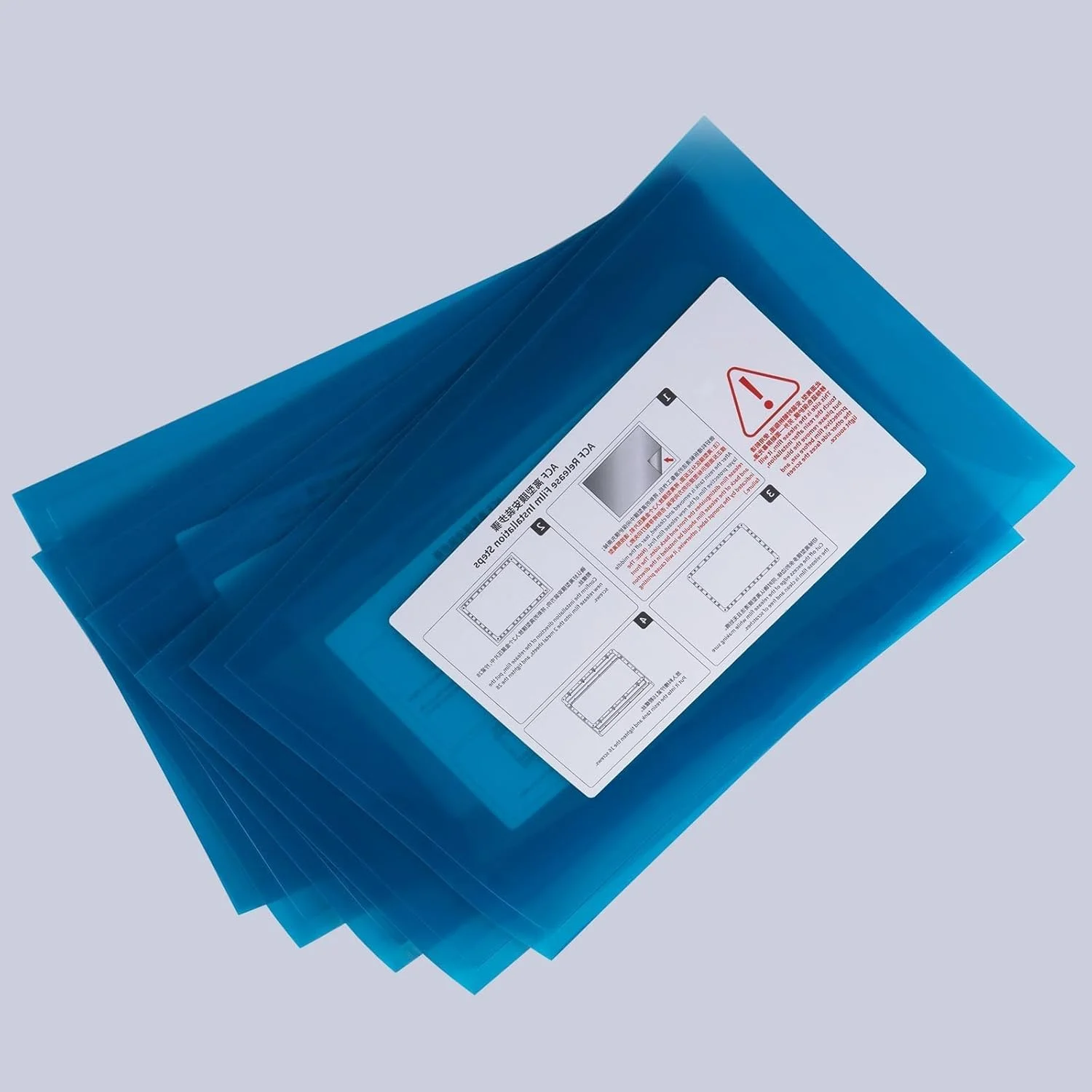 3 عدد فیلم رهاساز ACF برای پرینتر رزینی Saturn 3 Ultra - کشش کمتر، چاپ 3 برابر سریعتر، 290x195 میلی متر، ضخامت 0.3 میلی متر