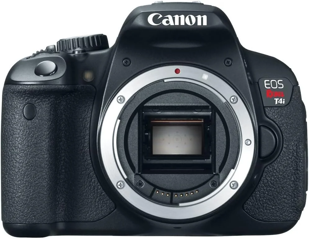 Canon EOS Rebel T4i 18.0 MP CMOS Digital Camera with 3-inch Touchscreen and Full HD Movie Mode (Body Only)
