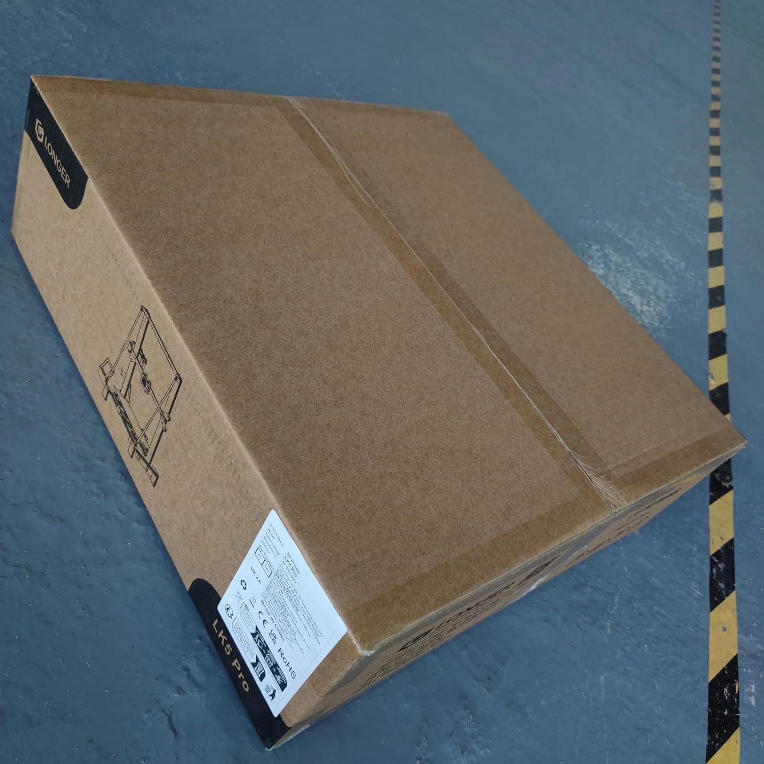 چاپگر سه بعدی LONGER LK5 Pro، ابعاد ساخت بزرگ 300x300x400 میلی‌متر، 90% از پیش مونتاژ شده، مادربرد سایلنت، چاپگرهای سه بعدی FDM برای چاپ خانگی و مدرسه