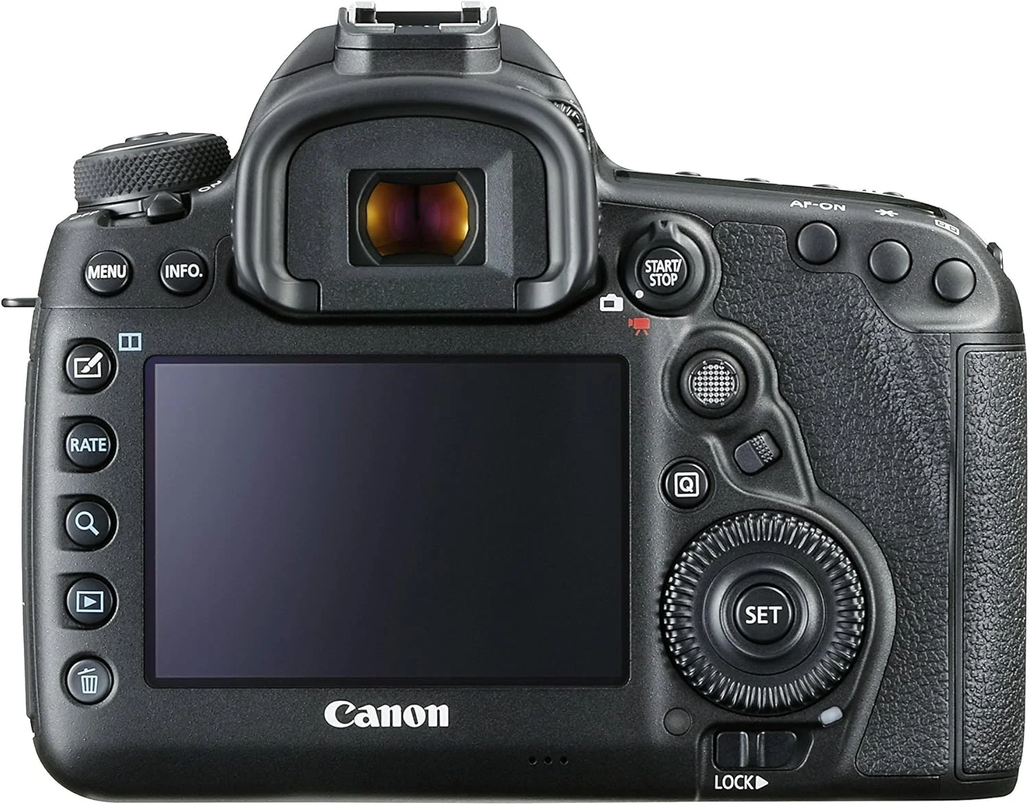 دوربین دیجیتال SLR فول فریم Canon EOS 5D Mark IV با لنز EF 24-70mm f/4L IS USM (بازسازی شده)