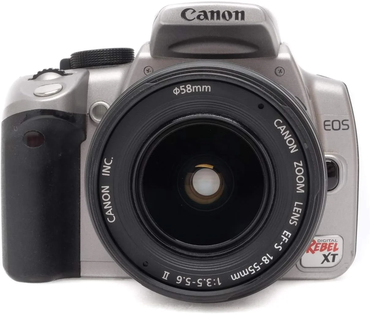 دوربین دیجیتال دست دوم Canon EOS Rebel XT DSLR به همراه لنز 18-55 EF-S