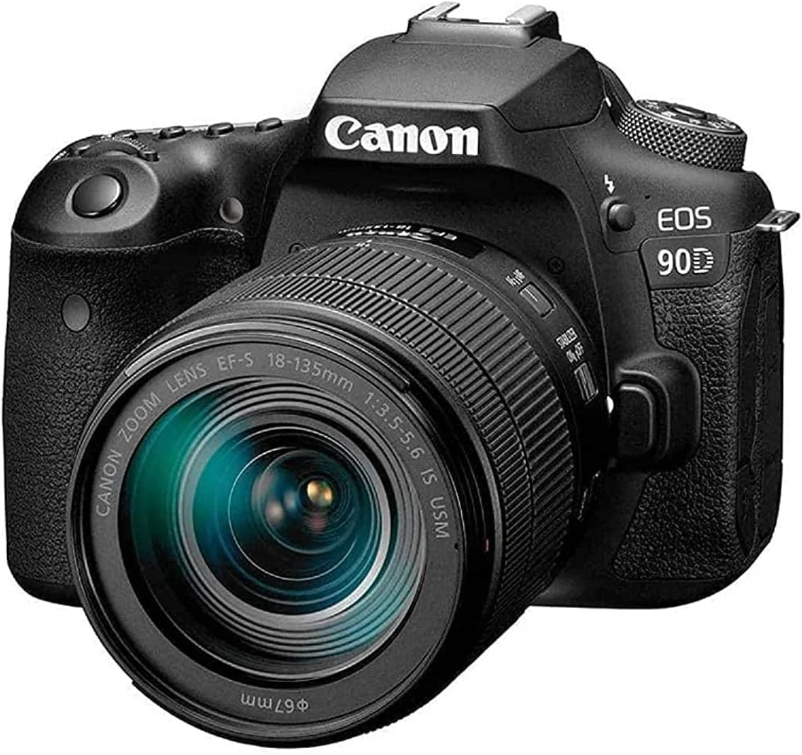 دوربین دیجیتال SLR کانن EOS 90D با لنز 18-135 IS USM (بازسازی شده)