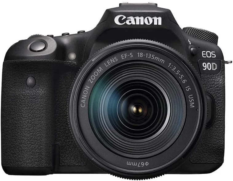 دوربین دیجیتال SLR کانن EOS 90D با لنز 18-135 IS USM (بازسازی شده)