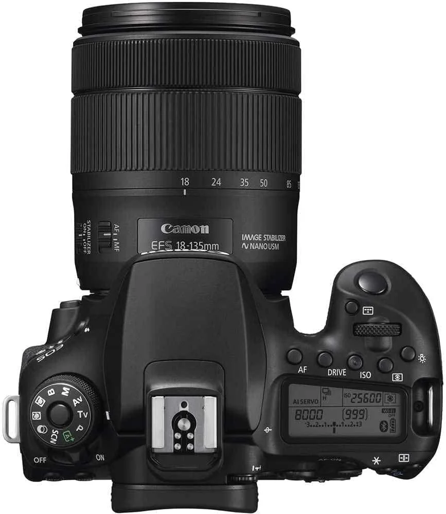 دوربین دیجیتال SLR کانن EOS 90D با لنز 18-135 IS USM (بازسازی شده)
