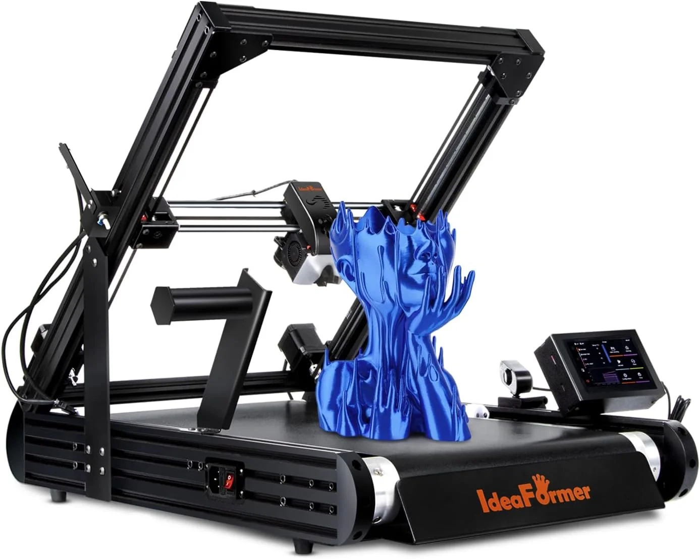 پرینتر سه بعدی تسمه نقاله V2، محور Z بی نهایت 250x250x∞mm Core XY، با تسمه فلزی، 400mm/s با تراز خودکار، اندازه چاپ بزرگ ایده آل برای تولید انبوه/صنعتی