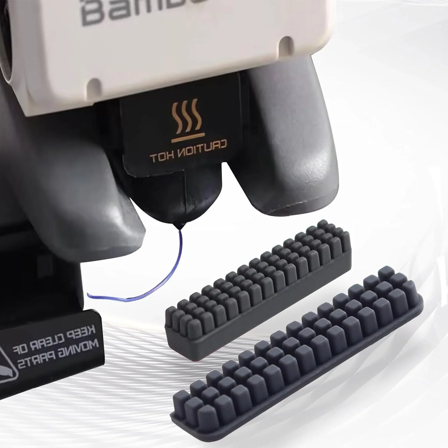 10 عدد برس تمیز کننده نازل سیلیکونی A1 – ابزار کوچک پاک کننده برای پرینتر سه بعدی Bambu Lab A1