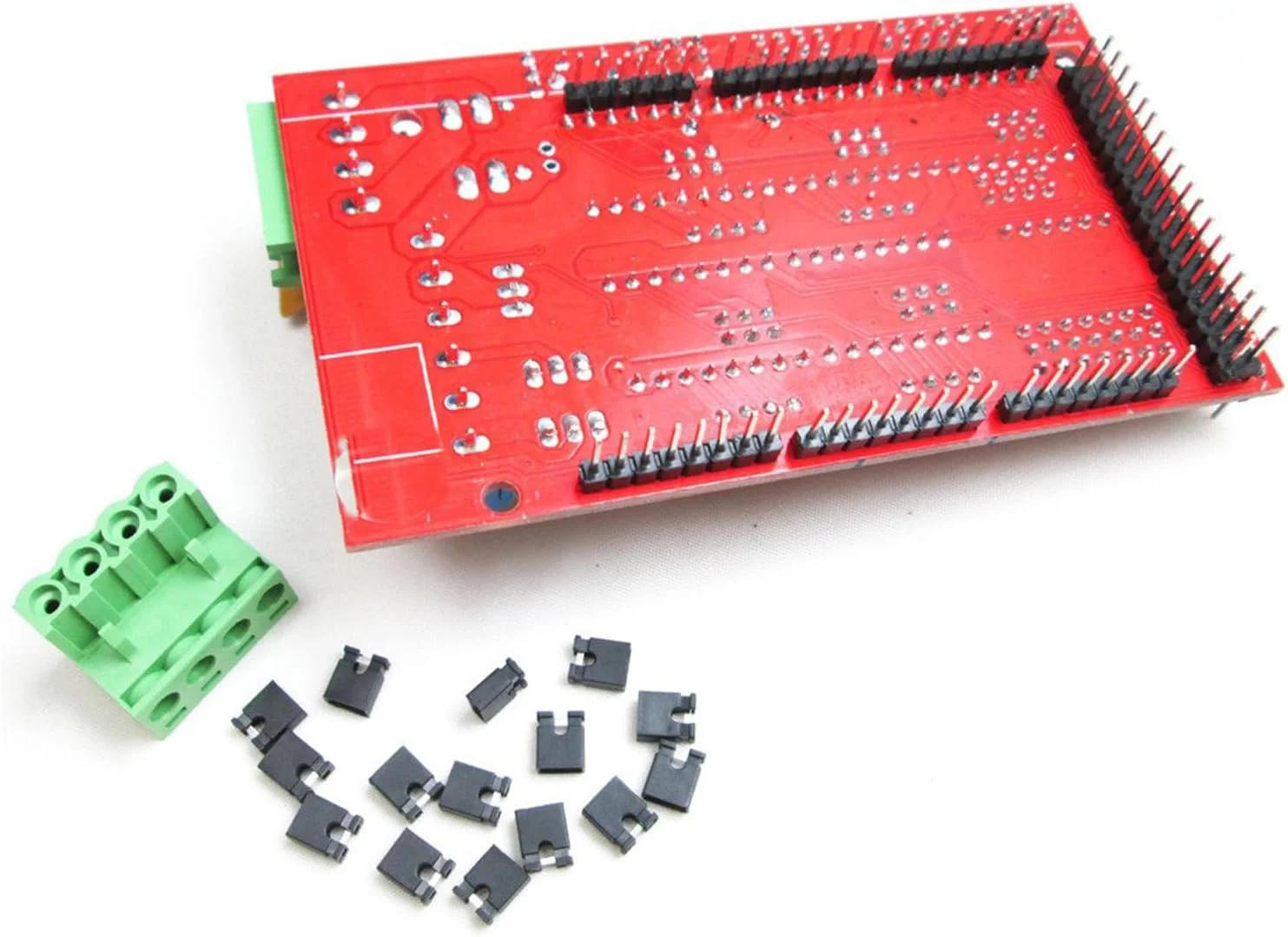 برد کنترل پرینتر سه بعدی RAMPS 1.4 شیلد Reprap برای آردوینو مگا 2560 و درایورهای Pololu