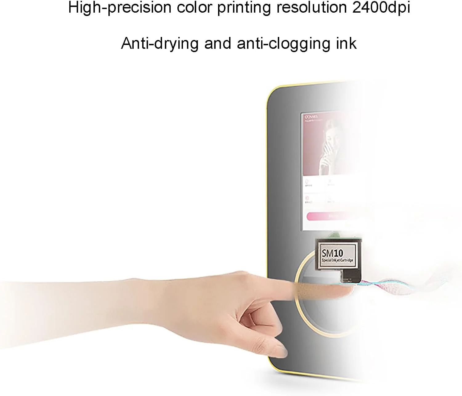 دستگاه چاپ ناخن سه بعدی حرفه ای، طراحی دیواری، صفحه لمسی با کیفیت بالا، تشخیص شکل ناخن، مناسب برای منزل/سالن های زیبایی/ناخن دستگاه چاپ ناخن سه بعدی حرفه ای، طراحی دیواری، صفحه لمسی با کیفیت بالا، تشخیص شکل ناخن، مناسب برای منزل/سالن های زیبایی/ناخن