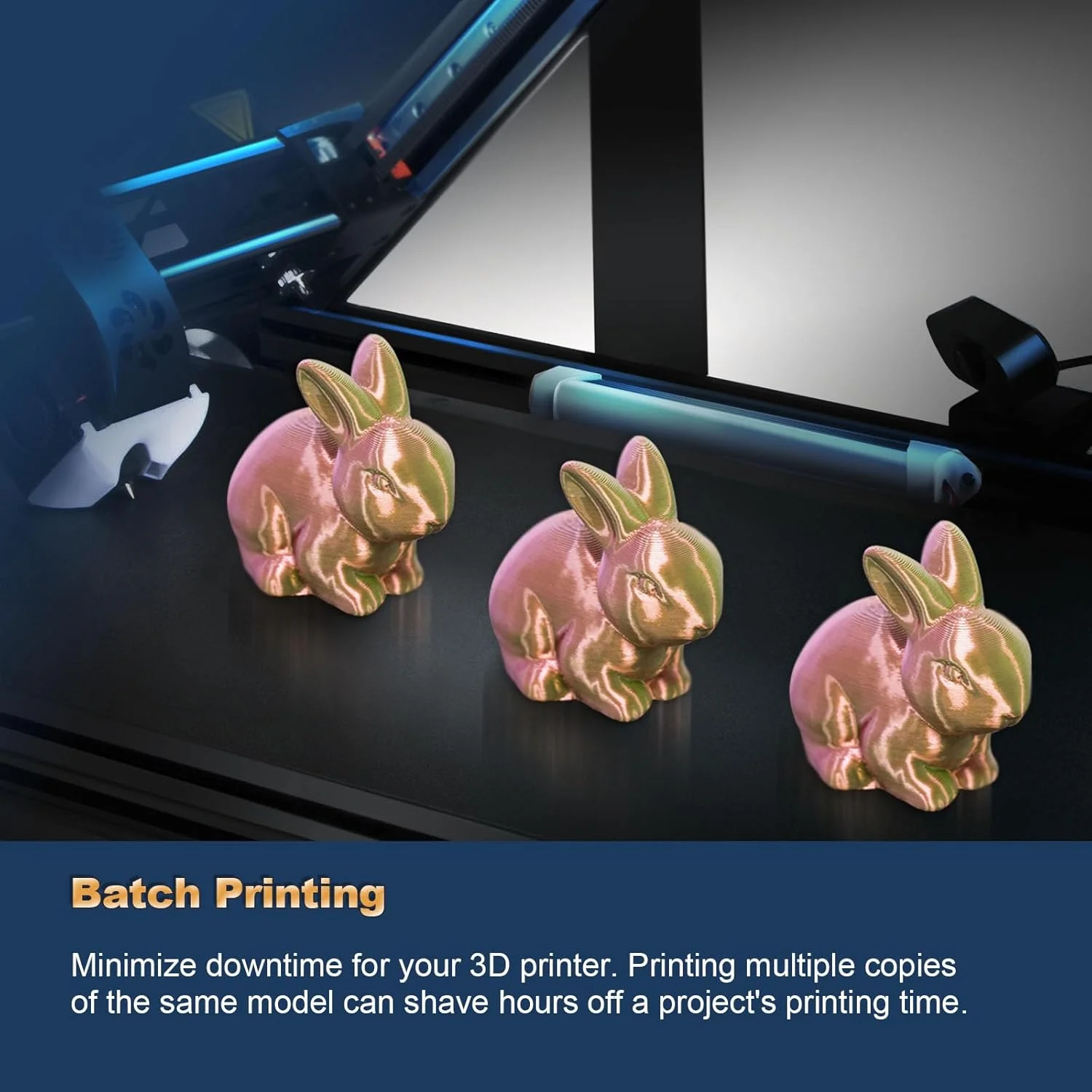 پرینتر تسمه ای IR3 V2، پرینتر تسمه نقاله محور Z بی نهایت Core XY با تراز خودکار با اکسترودر مستقیم برای چاپ مدل های بزرگ و دسته ای