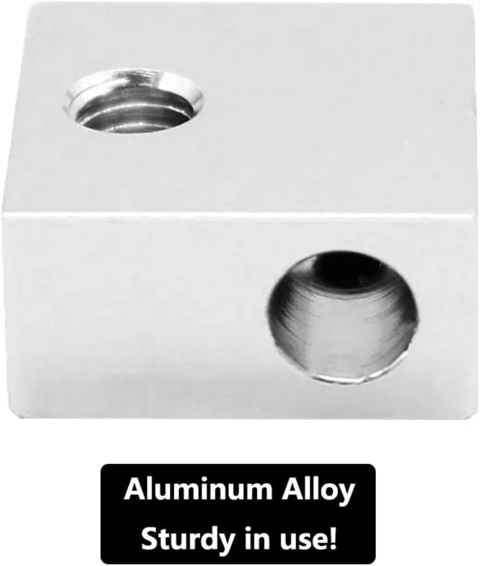 بسته 10 عددی بلوک آلومینیومی گرم کننده مخصوص کیت اکسترودر پرینتر سه بعدی MK7 MK8 Makerbot Reprap