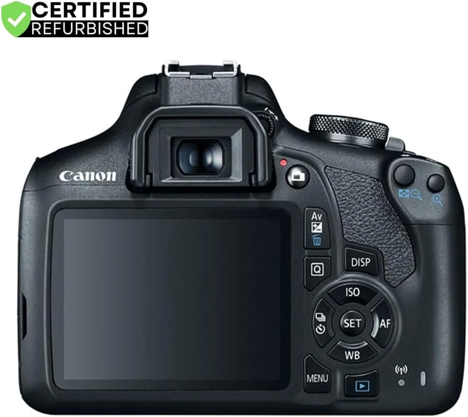 دوربین دیجیتال SLR کانن EOS Rebel T7 مدل 2727C002 به همراه لنز 18-55mm f/3.5-5.6 is II Kit - (بازسازی شده)