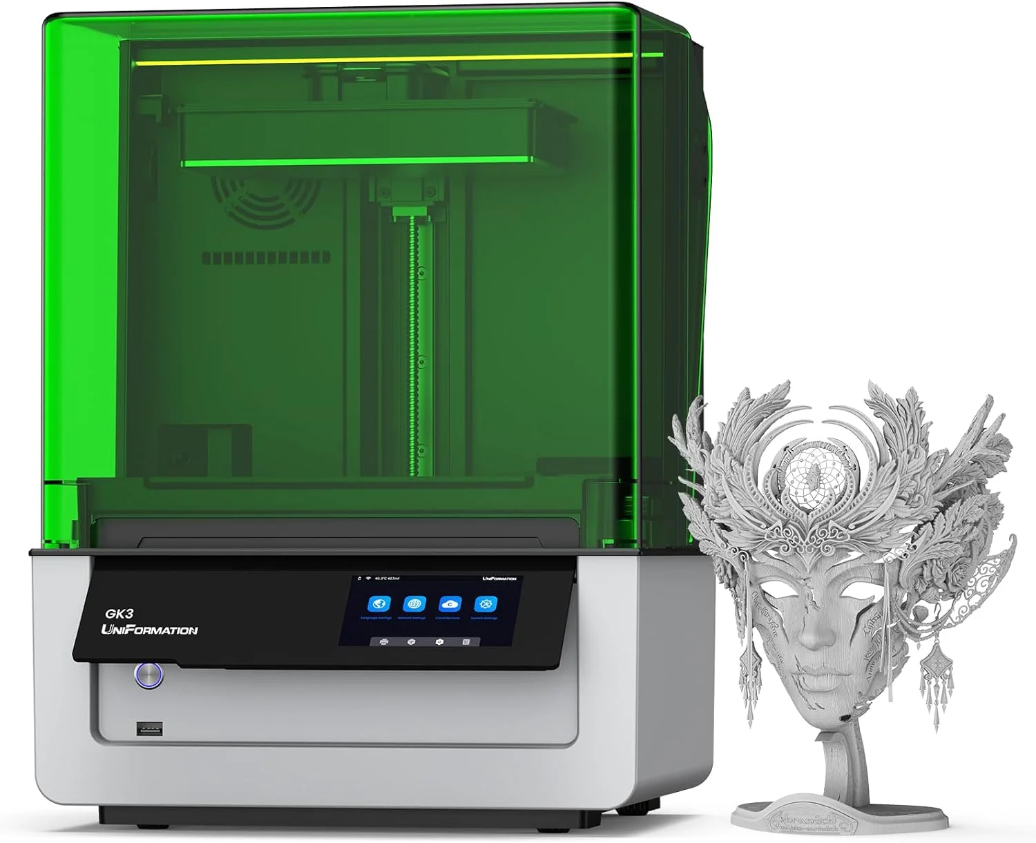 رزین پرینتر سه بعدی GK3-T+ (چهار عدد) رزین پرینتر سه بعدی GK3-T+ (چهار عدد)