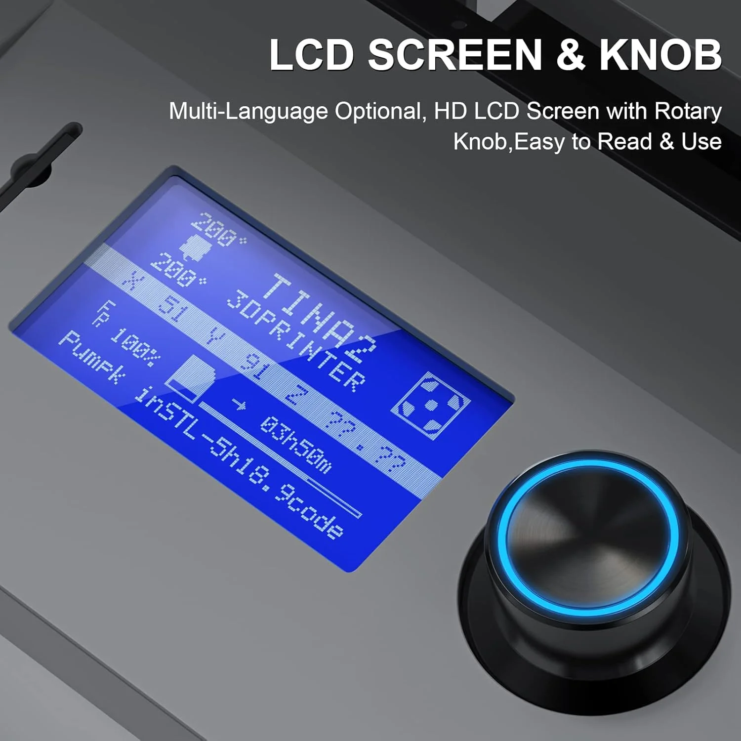 کیت پرینتر سه بعدی Tina2، مونتاژ شده کامل، همراه با بسته فیلامنت PLA در 4 رنگ، پرینتر سه بعدی کوچک با قابلیت تنظیم خودکار بستر، مناسب برای مبتدیان، کودکان، مدارس، دفاتر و استفاده خانگی