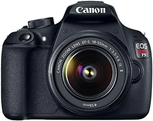 کیت دوربین دیجیتال اس ال آر کانن EOS Rebel T5 EF-S 18-55mm is II (بازسازی شده) کیت دوربین دیجیتال اس ال آر کانن EOS Rebel T5 EF-S 18-55mm is II (بازسازی شده)
