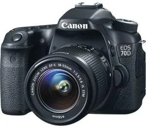 دوربین دیجیتال SLR کانن EOS 70D به همراه لنز 18-55mm f/3.5-5.6 STM (بازسازی شده)