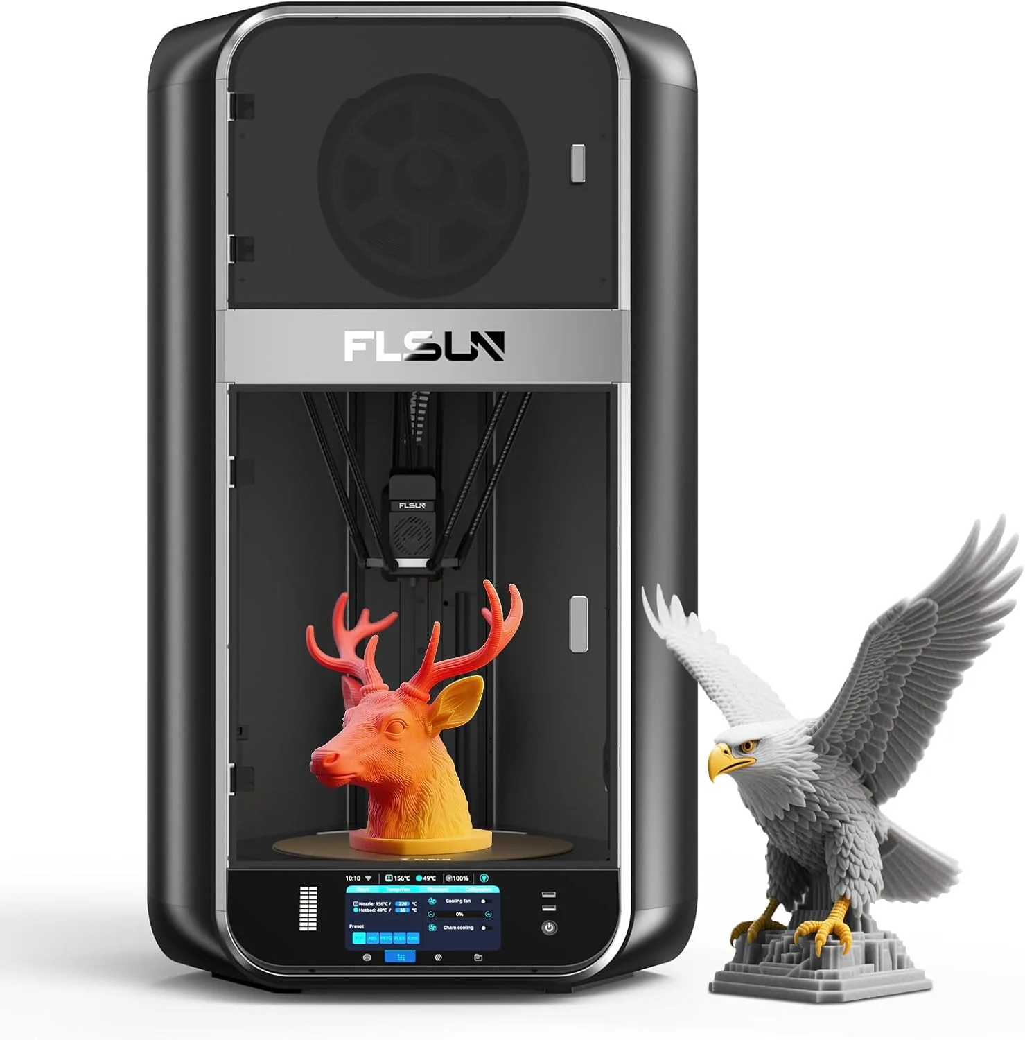 پرینتر سه بعدی FLSUN S1، پرینترهای سه بعدی با سرعت بالا تا 1200 میلی متر بر ثانیه، پرینتر دلتا FDM با عملکرد هوش مصنوعی، تراز خودکار کامل، اکسترودر درایو مستقیم دوگانه، اندازه چاپ 320x320x430 میلی متر پرینتر سه بعدی FLSUN S1، پرینترهای سه بعدی با سرعت بالا تا 1200 میلی متر بر ثانیه، پرینتر دلتا FDM با عملکرد هوش مصنوعی، تراز خودکار کامل، اکسترودر درایو مستقیم دوگانه، اندازه چاپ 320x320x430 میلی متر