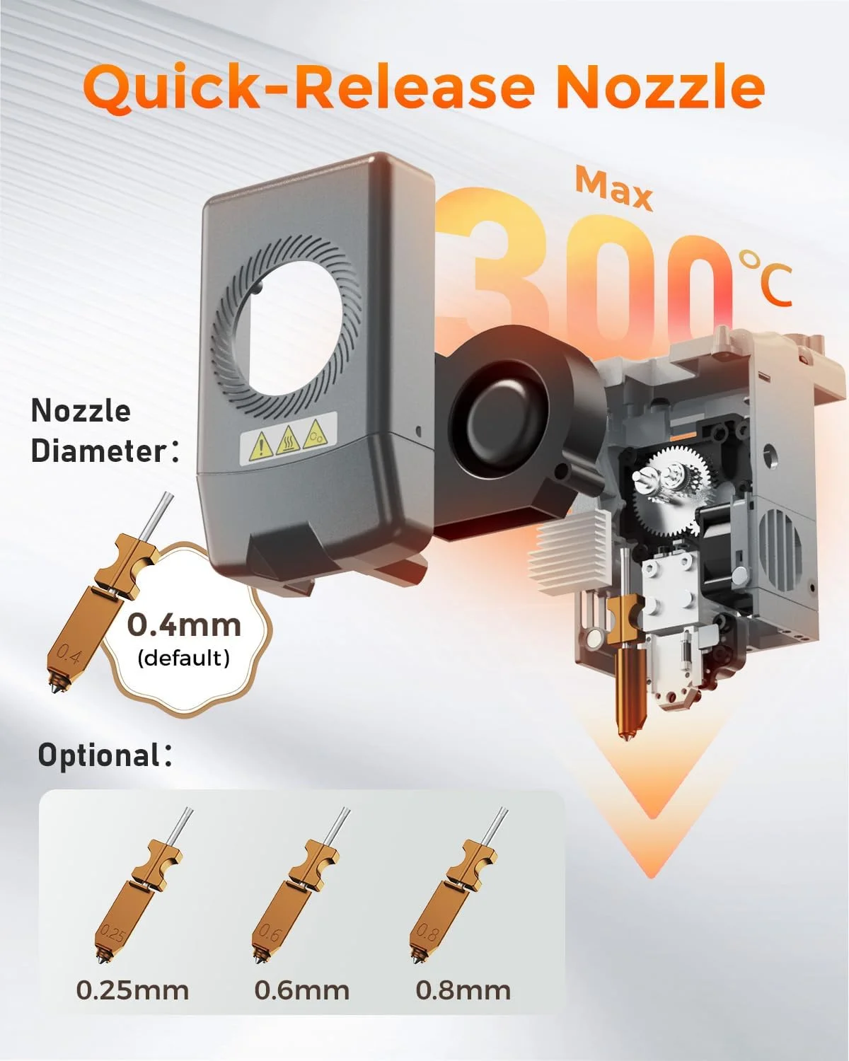 پرینتر سه بعدی چند رنگ FLASHFORGE AD5X با 4 رنگ و IFS، تراز خودکار کامل FDM، با حداکثر سرعت چاپ 600 میلیمتر بر ثانیه و نازل حداکثر 300 درجه سانتیگراد، اندازه چاپ بزرگ 220 * 220 * 220 میلیمتر پرینتر سه بعدی چند رنگ FLASHFORGE AD5X با 4 رنگ و IFS، تراز خودکار کامل FDM، با حداکثر سرعت چاپ 600 میلیمتر بر ثانیه و نازل حداکثر 300 درجه سانتیگراد، اندازه چاپ بزرگ 220 * 220 * 220 میلیمتر