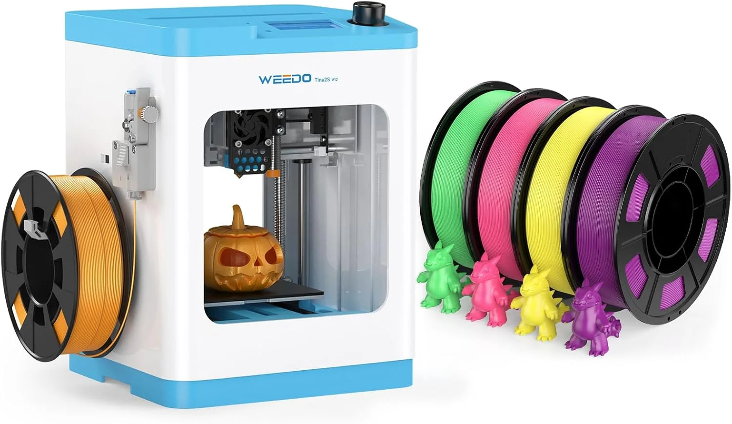 TINA2S به همراه 4 حلقه فیلامنت PLA 250 گرمی TINA2S به همراه 4 حلقه فیلامنت PLA 250 گرمی