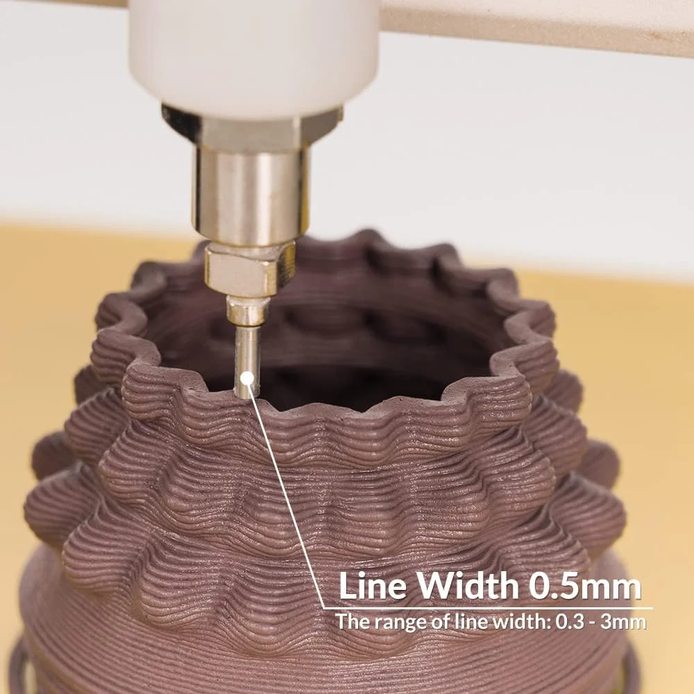 پرینتر سه بعدی رسی TRONXY Moore 1، پرینتر سه بعدی مینی سرامیکی قالب گیری رسوب مایع، 180x180x180 میلی متر