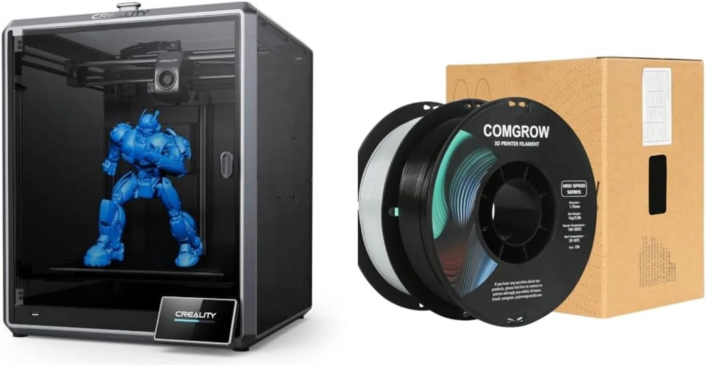 پرینتر سه بعدی کرالیتی K1 Max با سرعت چاپ 600 میلیمتر بر ثانیه، شتاب 20000 میلیمتر بر ثانیه مربع، ساختار Core XY، حجم ساخت بزرگ، تراز خودکار و فیلامنت پرسرعت پرینتر سه بعدی کرالیتی K1 Max با سرعت چاپ 600 میلیمتر بر ثانیه، شتاب 20000 میلیمتر بر ثانیه مربع، ساختار Core XY، حجم ساخت بزرگ، تراز خودکار و فیلامنت پرسرعت